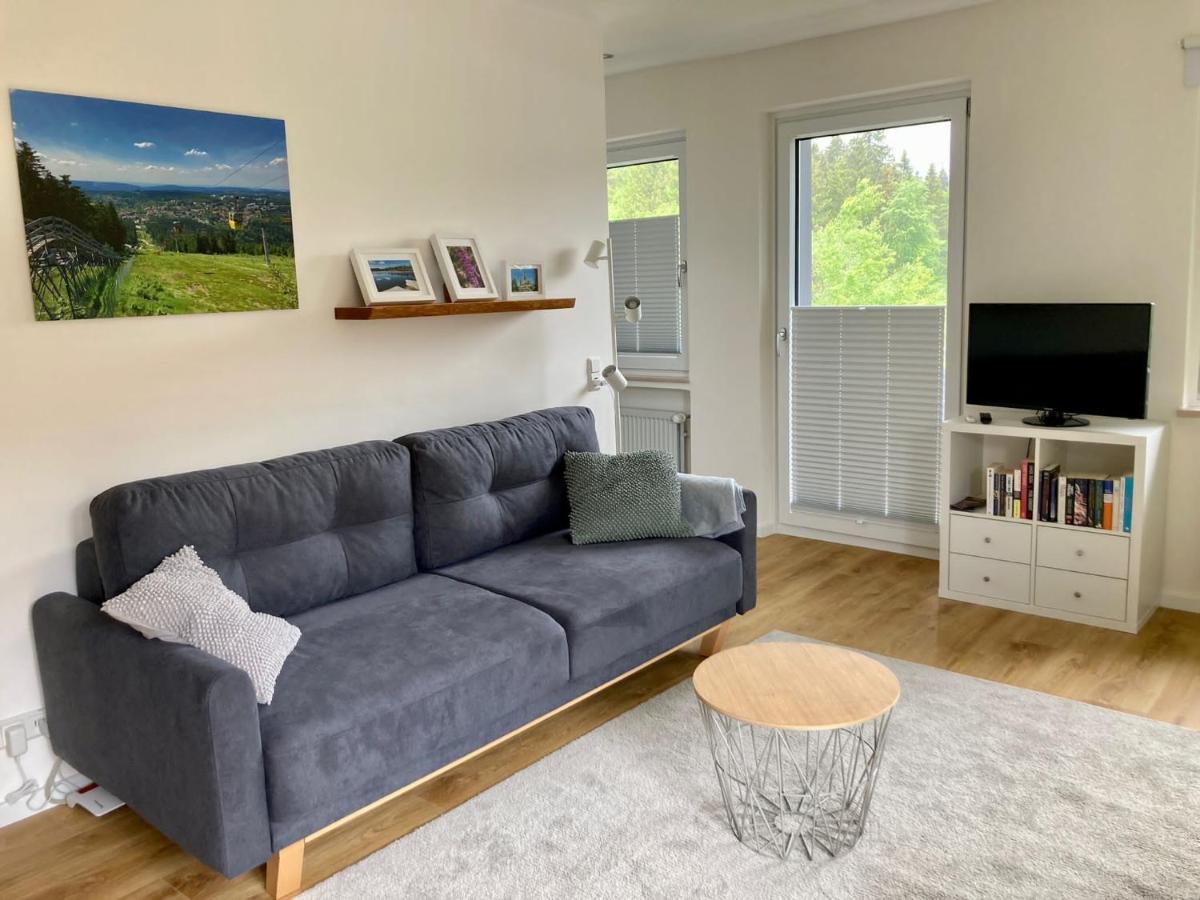 Hahnenklee Charme - Moderne Neue Ferienwohnung Mit 2 Balkons Goslar Eksteriør bilde